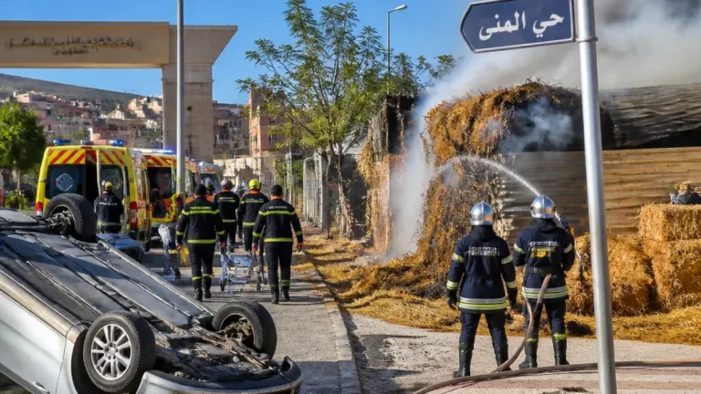 مديرية الحماية المدنية بسوق أهراس تسجل حوادث مرور وإخماد حريق في منزل قصديري