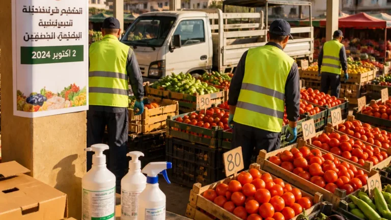 مديرية التجارة بعين الدفلى تواصل حملتها لتحسين عرض وتسويق الخضر والفواكه بسوق بوراشد