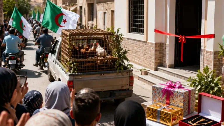 من طلبت 'دجاجتين' لليلة زفافها تتحول إلى محط دعم جماهيري ومساعدات شاملة في عين الدفلى