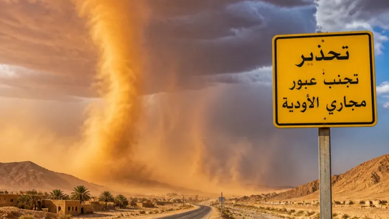 مصالح الأرصاد تحذر من زوابع رملية ورعود تشمل عين قزام وتنبيهات صيفية واسعة