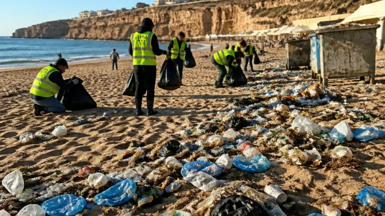 مصطافون يحولون شواطئ عين تموشنت إلى مكبات نفايات.. دعوات للمسؤولية المحلية