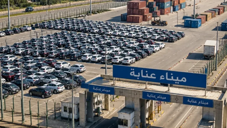 مؤسسة ميناء عنابة توسّع الميناء الجاف بمنطقة «الملاحة» لاستيعاب السيارات المستوردة