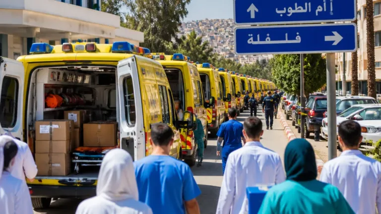 قافلة طبية كبرى تنطلق من سكيكدة إلى ثلاث بلديات بعد إخماد حرائق الغابات