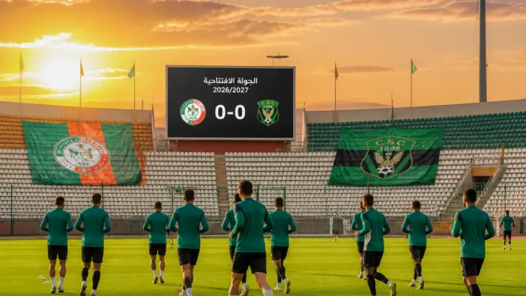 قبل انطلاق المواجهة: أولمبي الشلف وشباب قسنطينة يسعيان لانطلاقة قوية في الموسم 2026/2027