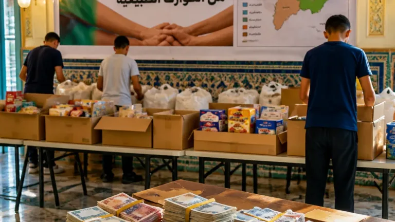 شباب جانت ينهون هبة شعبية بثلاثة أيام جمعت 3.675.125 دج لدعم متضرري الحرائق
