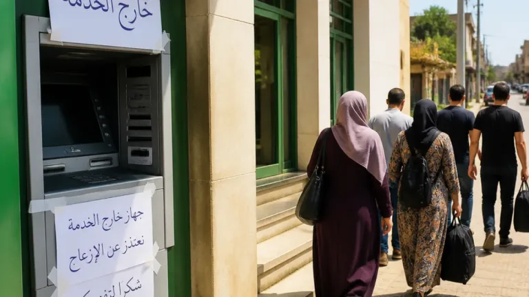 سكان الروينة يواجهون انقطاعاً متكرراً في خدمة السحب الآلي منذ أكثر من عام