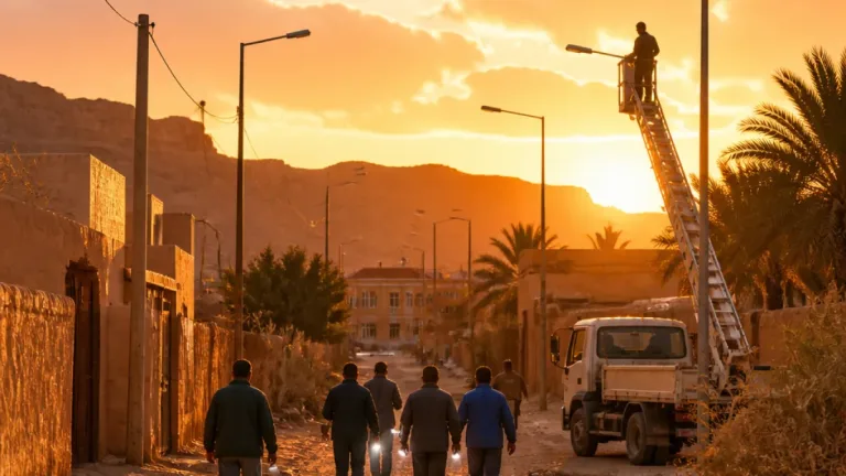 سكان حي «بالباشير» في إليزي يناشدون الولاة والبلدية توفير الإنارة العمومية فورا