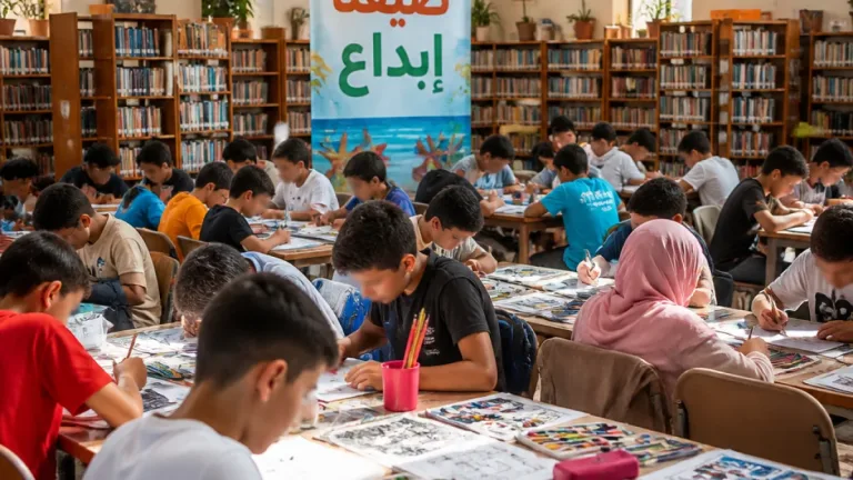 سكيكدة تطوّر دور المكتبة العمومية بتجربة «صيفنا إبداع» لتنمية مواهب الأطفال