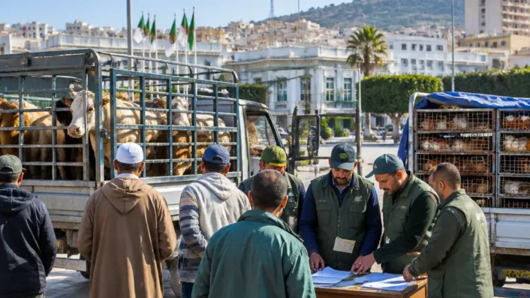 سكيكدة تواصل توزيع الأبقار والدواجن كتعويض عيني للفلاحين المتضررين من حرائق جويلية وأوت