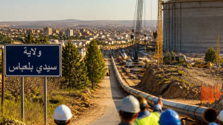 سوناطراك تُسرّع إنجاز محطة تحلية عين عجرود بطاقة 300 ألف متر مكعب يومياً بتلمسان