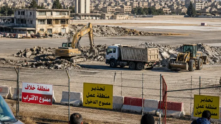 سوريا تبدأ تأهيل مطار المزة لاعادة تصنيفه مدنياً وسط مخاوف حقوقية ومحلية