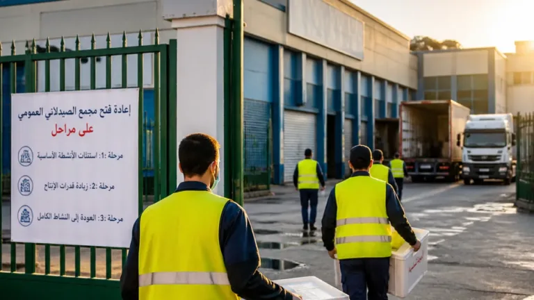 صيدال يبدأ إعادة التشغيل التدريجي لموقع «هوب فارما» بقسنطينة لتعزيز أمن الدواء