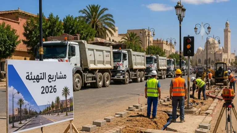 سيدي عقبة (بسكرة) تطلق خطة تهيئة شاملة: شاحنات جمع النفايات وإنارة وتجديد طرق بموازنة إضافية