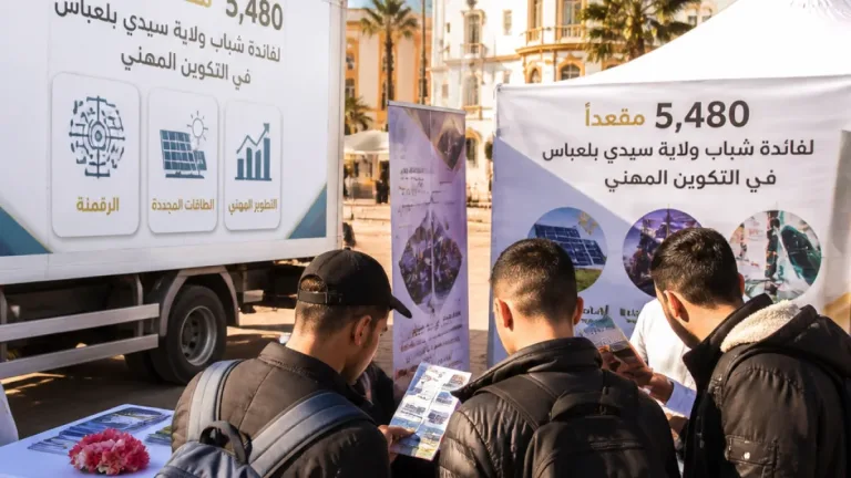 سيدي بلعباس تطلق قافلة تعريفية بعروض التكوين المهني وتعلن 5,480 مقعدًا لدورة أكتوبر 2026