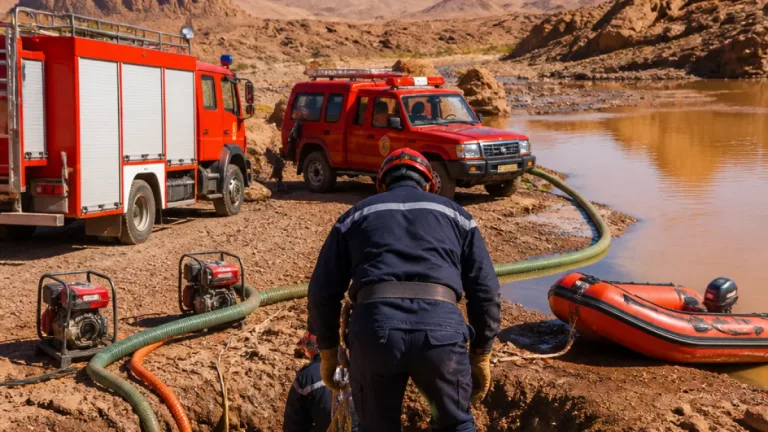 تمنراست: الحماية المدنية تنقذ 7 وتواصل البحث عن شخصين جرفتهما وديان محلية