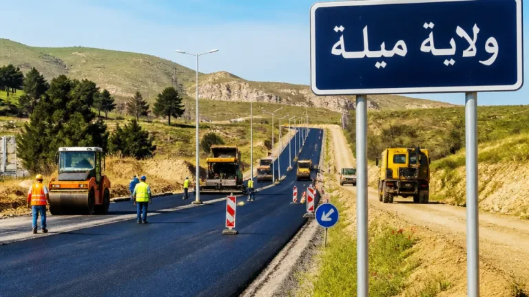 تقدّم ملحوظ في أشغال طرقية بولاية ميلة ضمن برنامج 2026 لتعزيز السلامة والتنقل