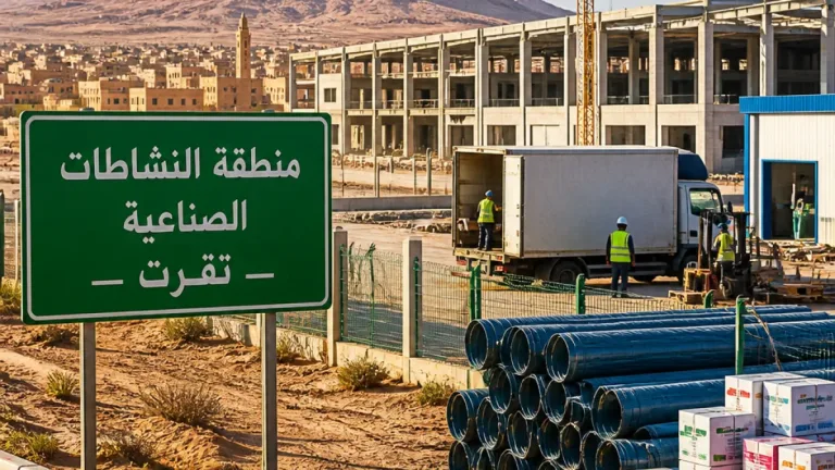 تقرت تتجه نحو تنويع اقتصادها باستثمارات صناعية بقيمة مئات الملايين ووعود لخلق فرص شغل