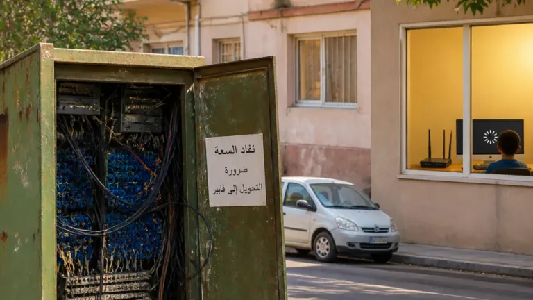 تصاعد شكاوى سكان مليانة من صعوبة الحصول على خط تليفون أرضي وتبعاتها على الإنترنت المنزلي
