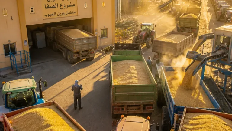 تيارت تُسجّل انتعاشاً في موسم الحصاد وتكثيف تموين مخازن الحبوب بمشرع الصفا
