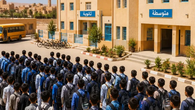 تيميمون: ثلاث مؤسسات تربوية جديدة تدخل حيز الخدمة لتوسيع العرض المدرسي وتحسين ظروف التمدرس