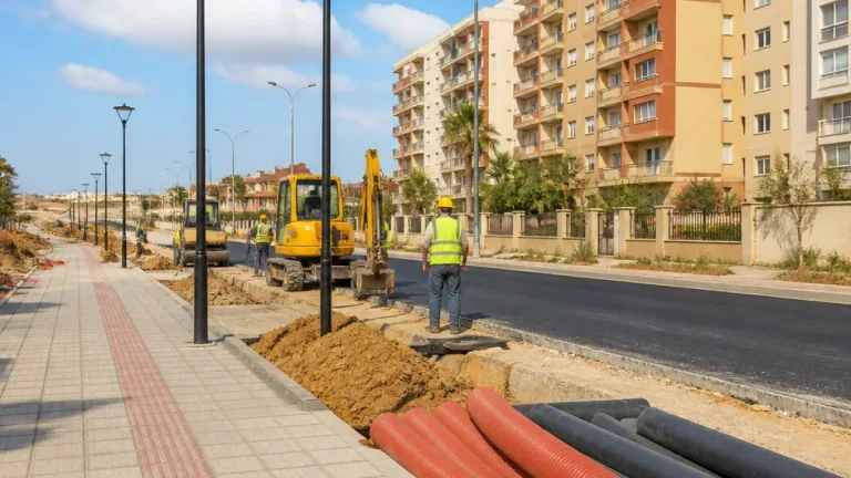تيسمسيلت: تقدم ملحوظ في مشاريع التهيئة والتحسين الحضري ونسب إنجاز تفوق 80% في عدة مواقع