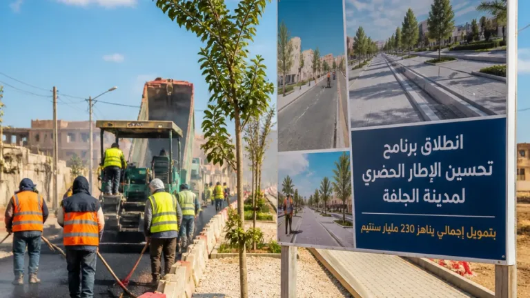والي الجلفة يطلق برنامجا لتحسين الفضاء الحضري بغلاف يفوق 230 مليار سنتيم