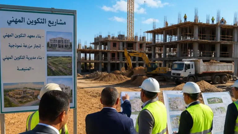 والي المنيعة يتفقد مشاريع التكوين المهني ويطلب تسريع الأشغال لتلبية حاجيات الشباب