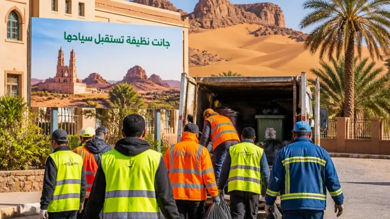 والي جانت يطلق حملة ولائية واسعة لتنظيف المواقع السياحية والثقافية قبل انطلاق الموسم