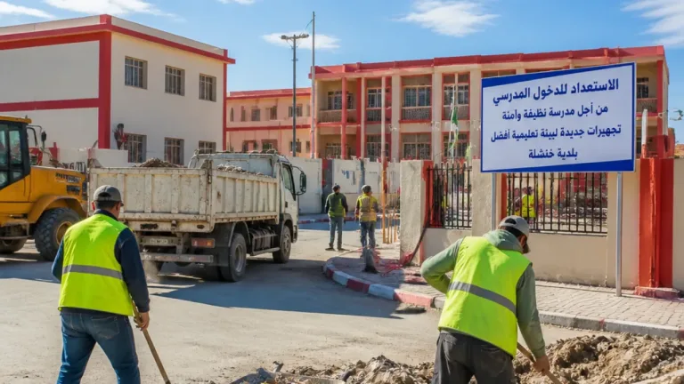 والي خنشلة يتفقد منشآت تربوية جديدة ويوجه بتسليمها قبل الدخول المدرسي