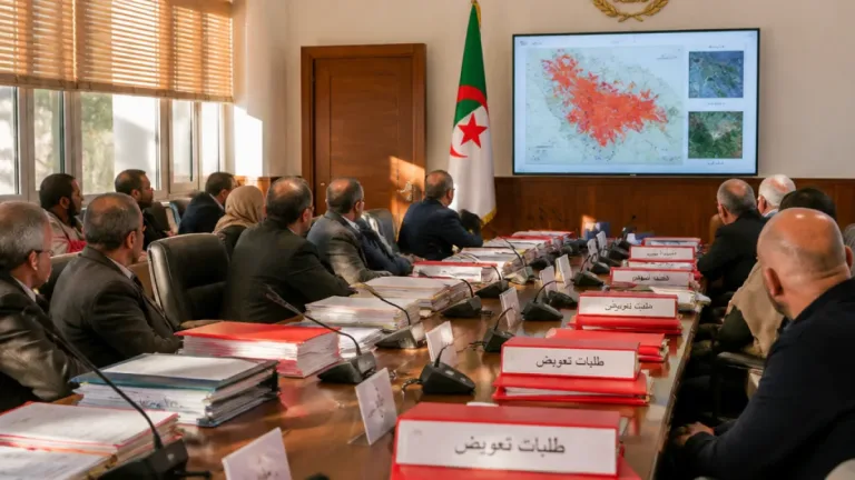 والي قالمة ينصّب لجنة ولائية للتعويض عن خسائر حرائق الغابات والمحاصيل
