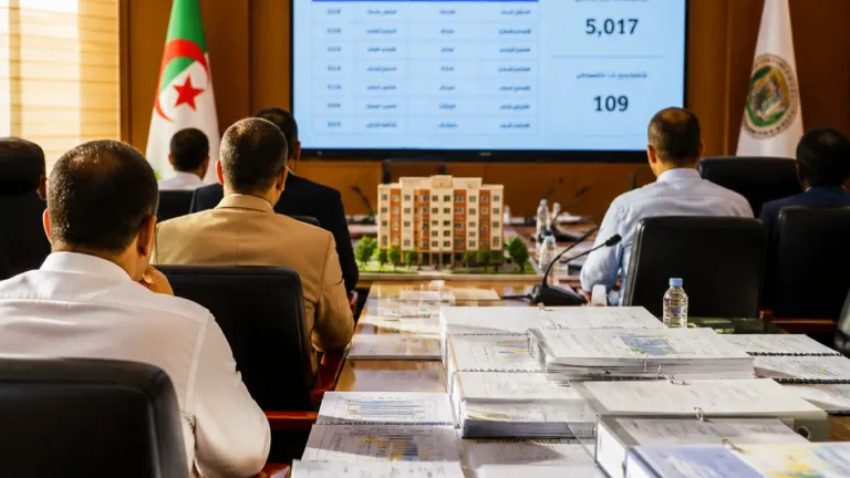 والي سيدي بلعباس يباشر تقييم برامج السكن: 5,017 وحدة و109 مشروعاً قيد المتابعة