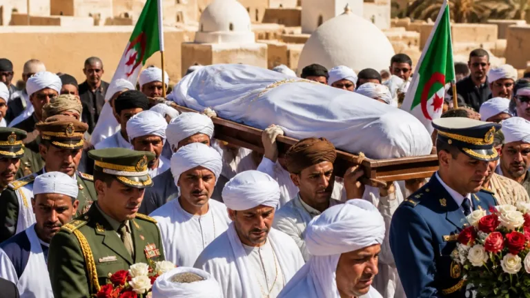 وداع غرداية للمجاهد والمرشد الديني الشيخ سعيد الحاج محمد بن إبراهيم «كعباش» عن 97 عاماً