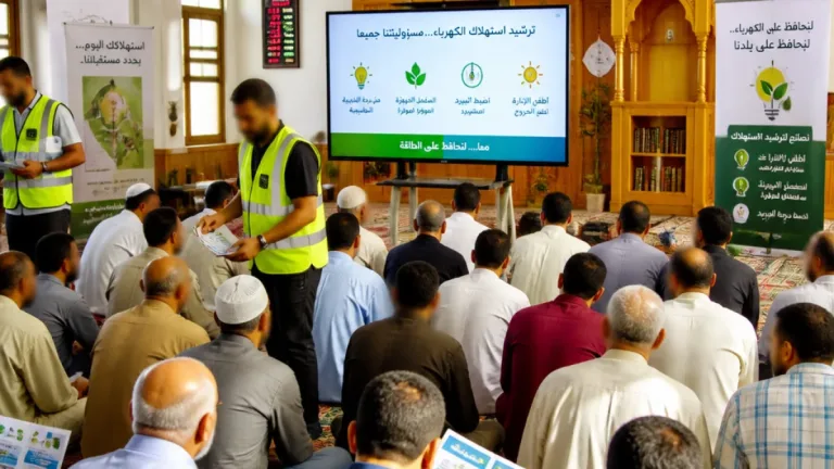 وهران: حملة توعوية في المساجد لترشيد استهلاك الكهرباء خلال ذروة الصيف
