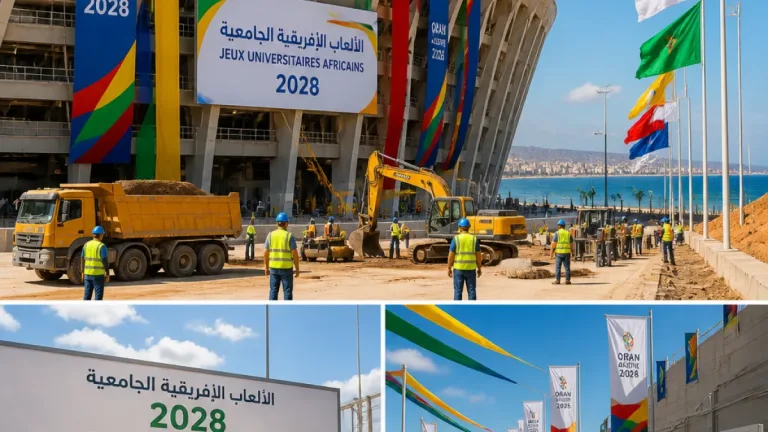 وهران تقود التنظيم: الجزائر تستضيف الألعاب الإفريقية الجامعية 2028