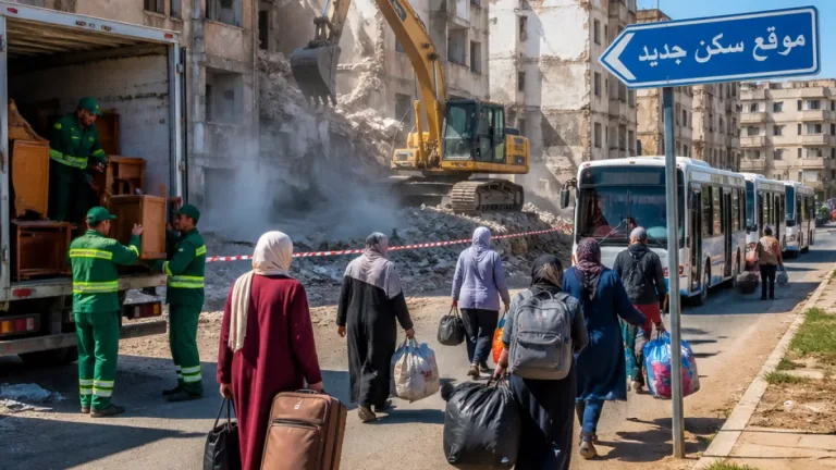 وهران: ترحيل 33 عائلة من عمارات آيلة للسقوط إلى سكنات جديدة بموقع سيدي البشير