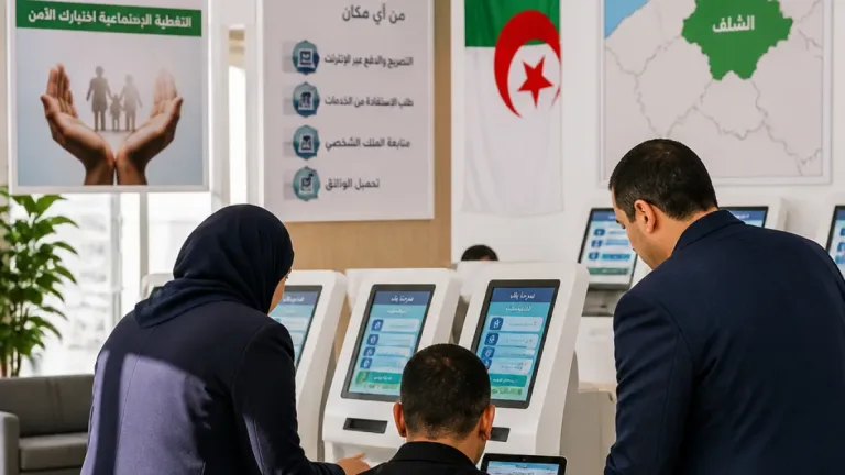 وكالة الضمان الاجتماعي بالشلف تكثف التحسيس بخدمات الانتساب الإرادي وتعمق التحول الرقمي