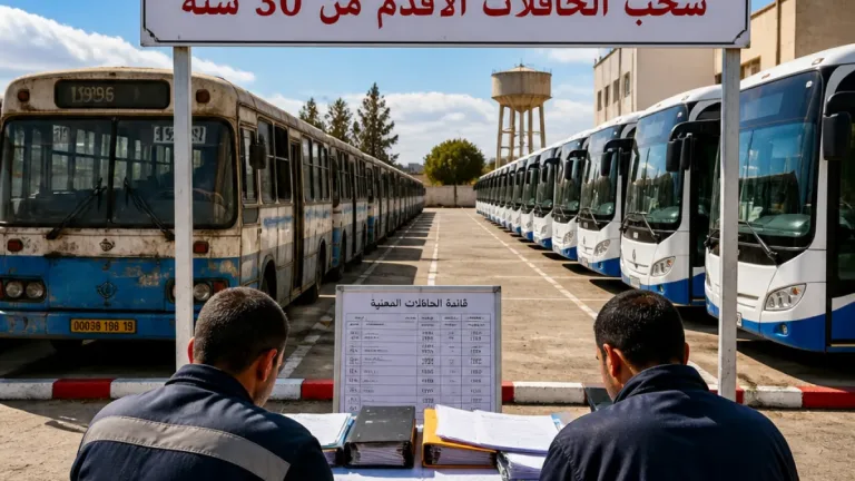 ولاية سطيف تطلق سحب الحافلات الأقدم من 30 سنة وتجديد حظيرة النقل الوطني