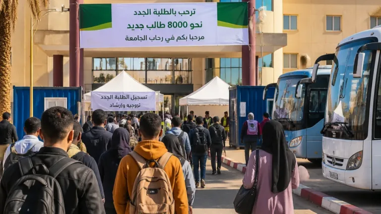 ورقلة: جامعة قاصدي مرباح تستعد لاستقبال نحو 8 ألف طالب في الدخول الجامعي 2027/2026