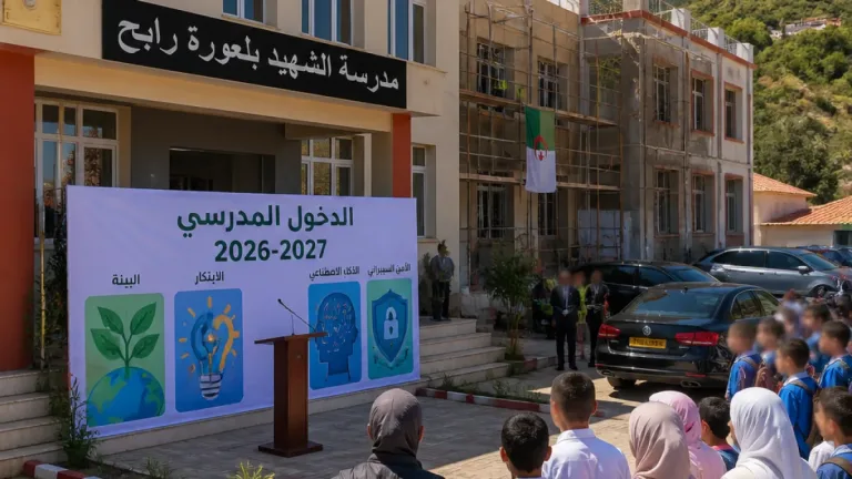 وزير التربية يدشّن الدخول المدرسي في جيجل ويطلق أربعة مشاريع لتعزيز التأطير والابتكار