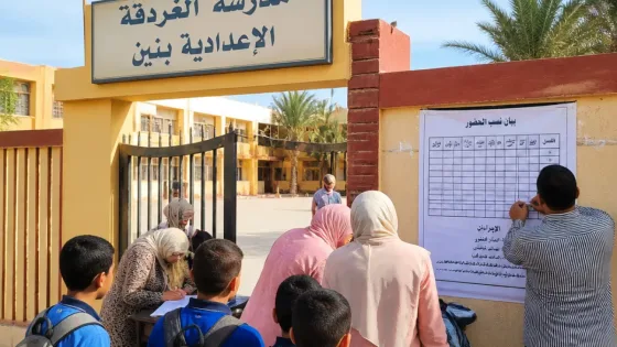 وكيل تعليم البحر الأحمر يتفقد مدارس الغردقة لمتابعة الانضباط وجودة العملية التعليمية