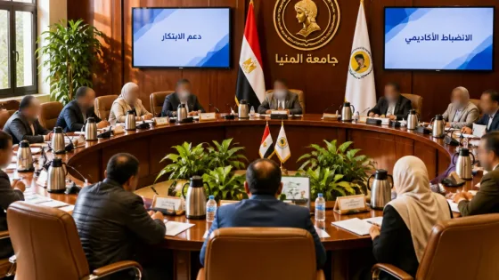 اجتماع المجلس الأعلى للجامعات بجامعة المنيا يضع دعم الابتكار وتعزيز الانضباط في صميم أولوياته