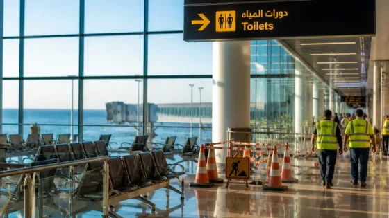 تفقد استعدادات تشغيل رحلات الترانزيت بمطار الغردقة لتعزيز دوره السياحي