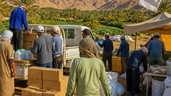 نقيب الزراعيين يتفقد مزارع الطور ويؤمّن مستلزمات إنتاج تكفي ستة أشهر