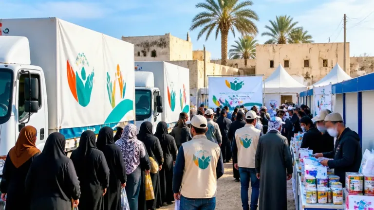 الهلال الأحمر ينفذ قافلة طبية وخدمية شاملة في شمال سيناء لمدة ثلاثة أيام