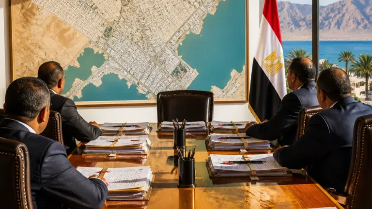 محافظ جنوب سيناء يعتمد عقود تقنين أراضٍ في دهب ويشدّد على سرعة استكمال الإجراءات