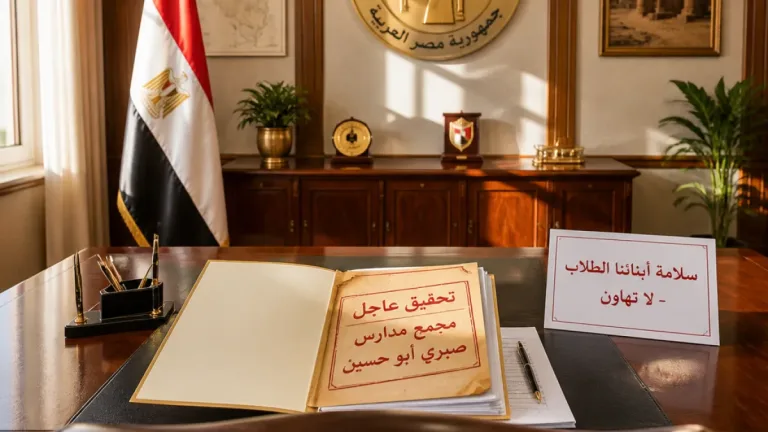 محافظ سوهاج يوجه بتشديد الإجراءات بعد طعن طالب لمعلم في مدرسة صلاح سالم