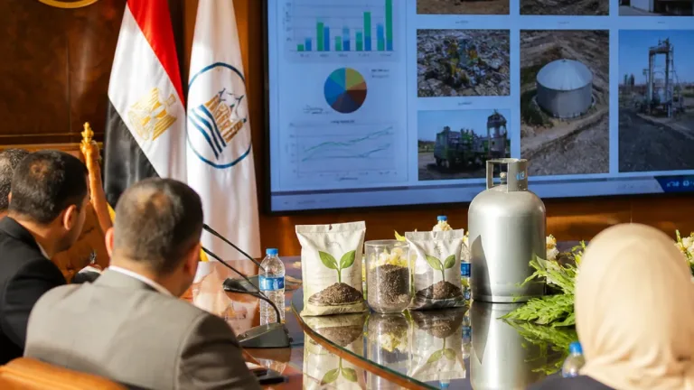 محطة لتحويل المخلفات إلى طاقة وأسمدة تُدشن في بني سويف ضمن مشروع النمو الأخضر