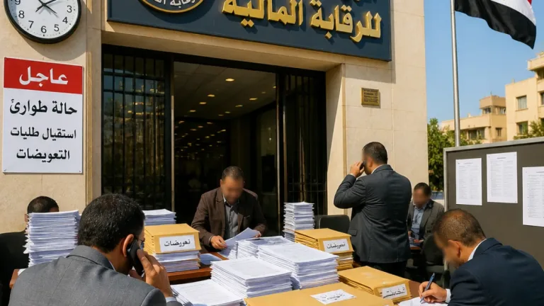 الرقابة المالية تأمر بصرف تعويضات عاجلة لأسر ضحايا حادث الإسماعيلية وتحدد قيمة التعويض عن الوفاة