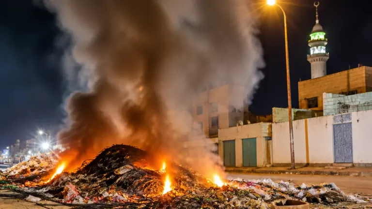 تكرار حوادث حرق المخلفات يختنق أهالي الغردقة ويطالبون بتحرك إداري فوري