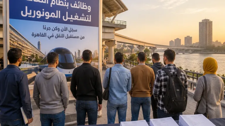 فرص عمل بمونوريل غرب النيل.. شروط وتفاصيل التقديم لسكان القاهرة